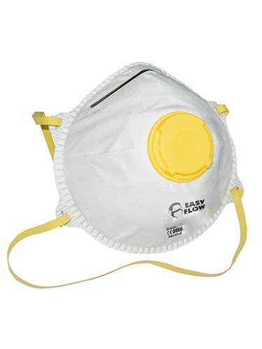10x-Atemschutz-Staubschutzmaske-Maske-mit-Ventil-FFP1-0